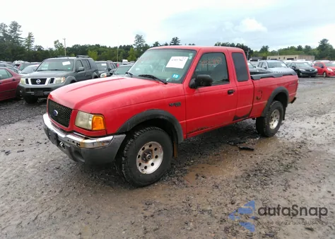 2002 Ford Ranger Edge/Xlt из США, поврежденный, VIN 1FTZR45E52PB18953
